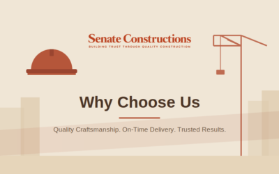 Why Choose Senate Constructions? A Complete Guide to Quality, Reliability, and Better Construction